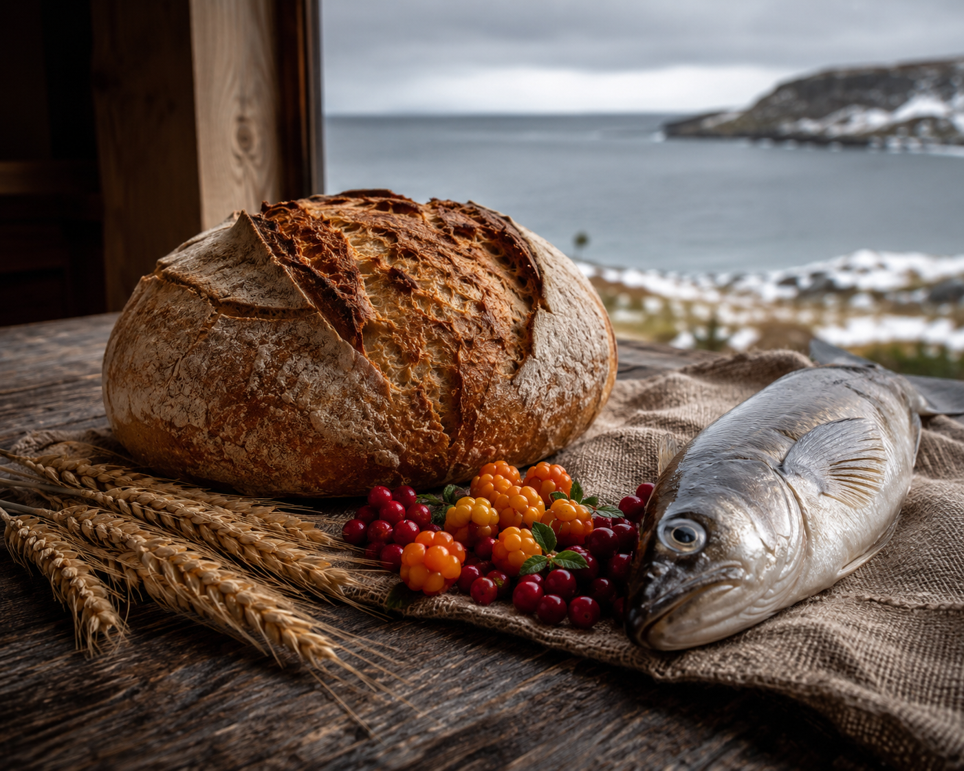 Вкус Севера: хлеб, рыба и северные ягоды